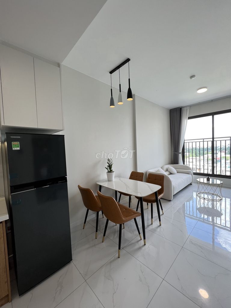 Cho thuê 58m2 (2PN,2WC) view đẹp nhà mới 100% - Full NT - Bao PQL 1năm