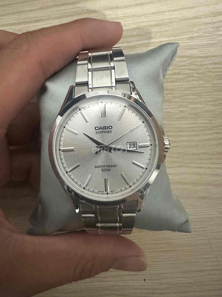 Casio MTS-115 Thép không gỉ Bạc. Mua bán Đồng hồ tại Quận 7 Tp Hồ Chí Minh được đăng bởi Nguyễn Tú hình 1