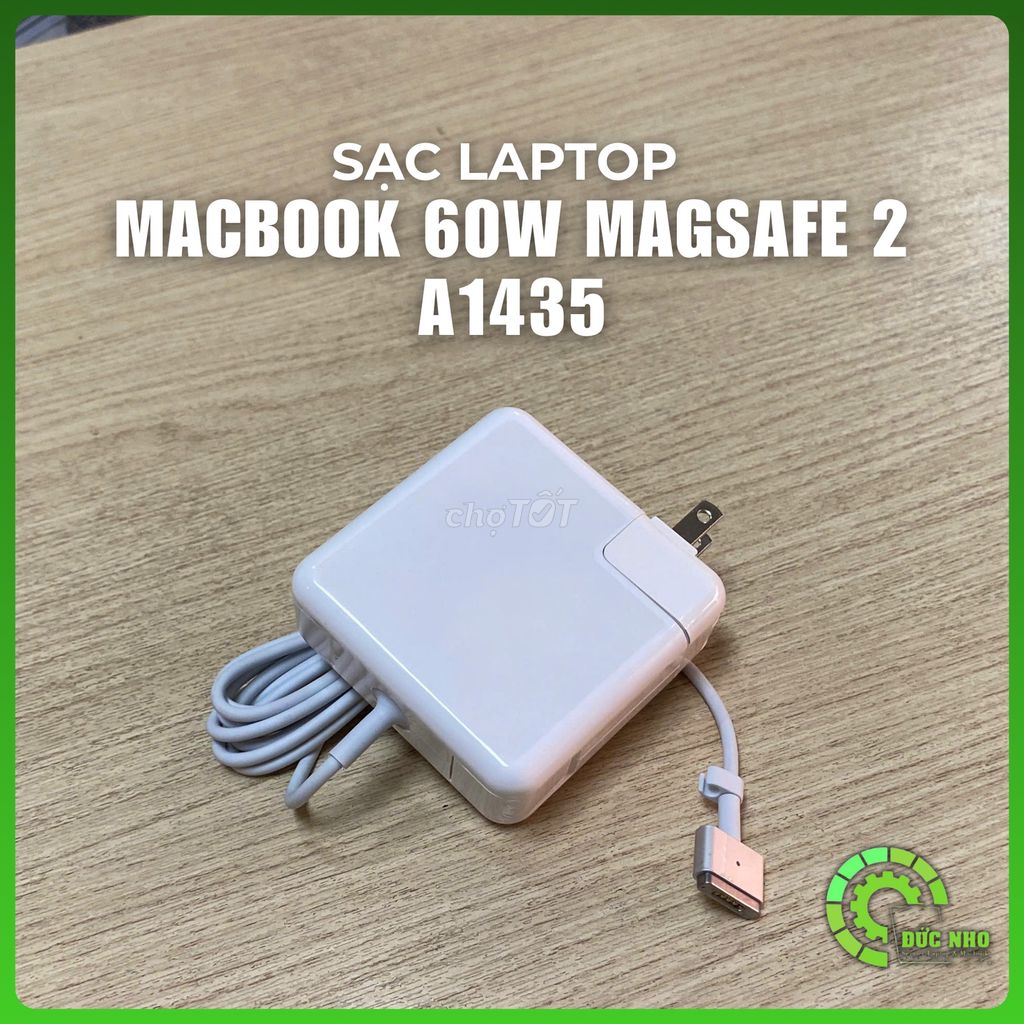 SẠC LAPTOP MACBOOK 60W MAGSAFE 2 A1435 . Mua bán Phụ kiện (Màn hình, Chuột...) tại Quận Thanh Khê Đà Nẵng được đăng bởi Laptop 2nd bao bền giá rẻ  hình 1