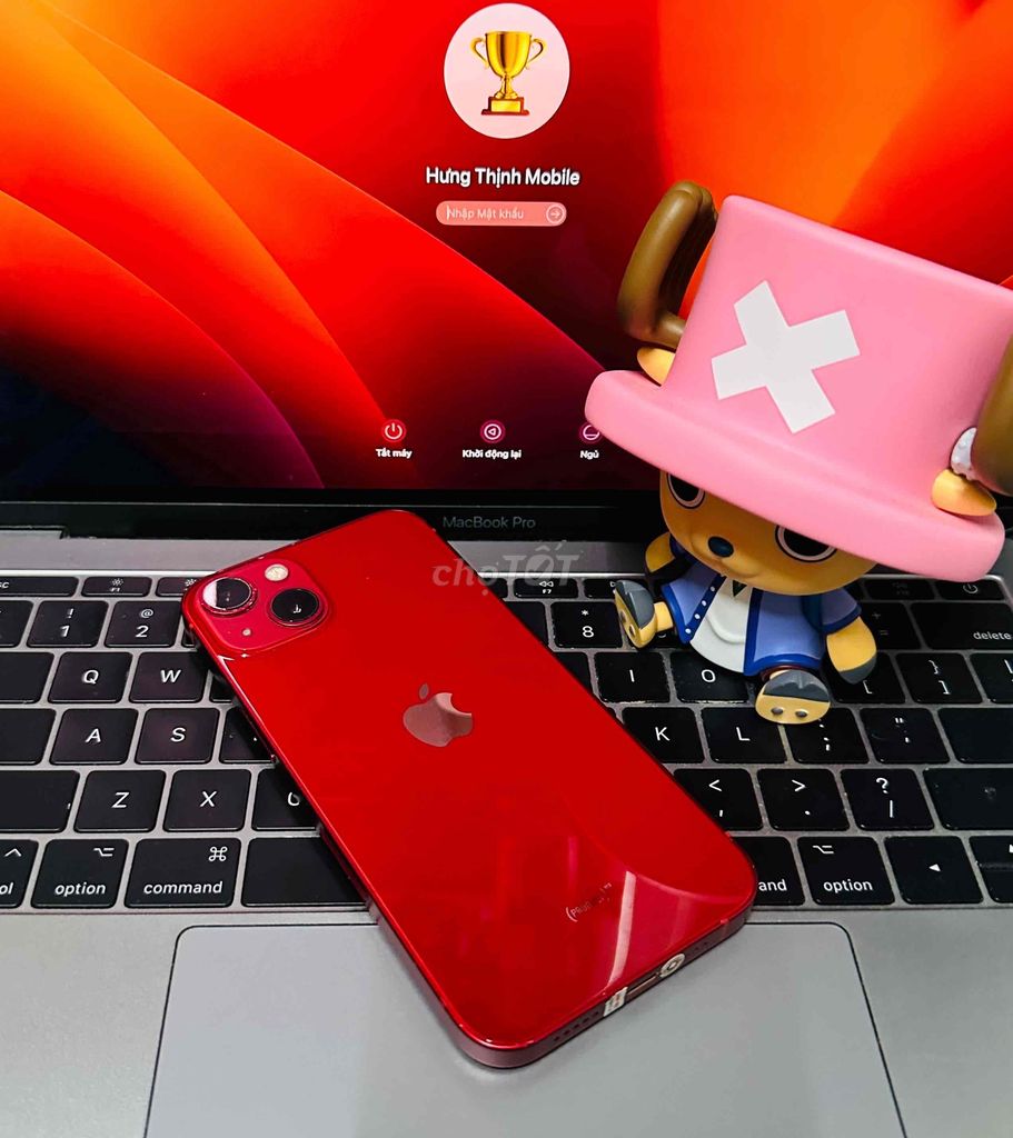 🍎Iphone 13 128GB Red Lock Mỹ LL/A