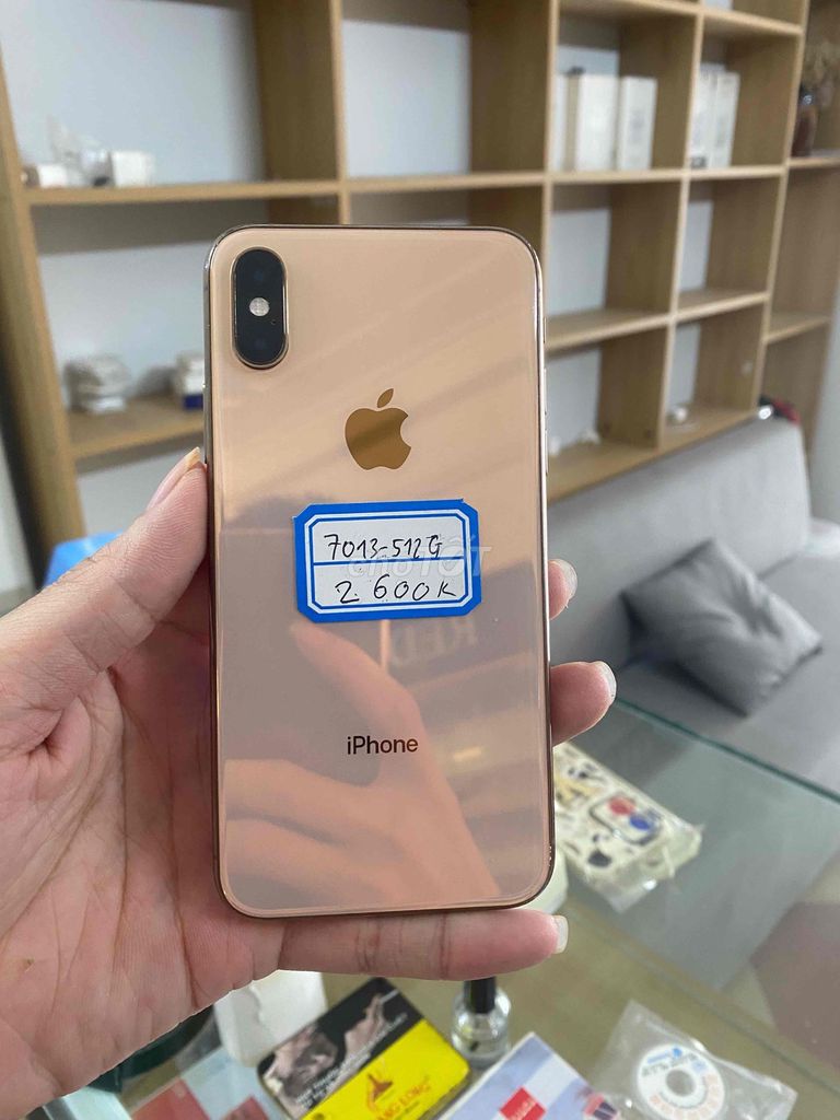 iPhone XS 512GB Vàng. Mua bán Điện thoại tại Huyện Thanh Miện Hải Dương được đăng bởi Phạm Đình Tài hình 1