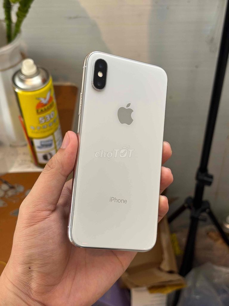 iPhone X 64GB Trắng, quốc tế Mỹ, pin 100. Mua bán Điện thoại tại Thành phố Mỹ Tho Tiền Giang được đăng bởi Phước Lộc Mobile Mỹ Tho hình 1
