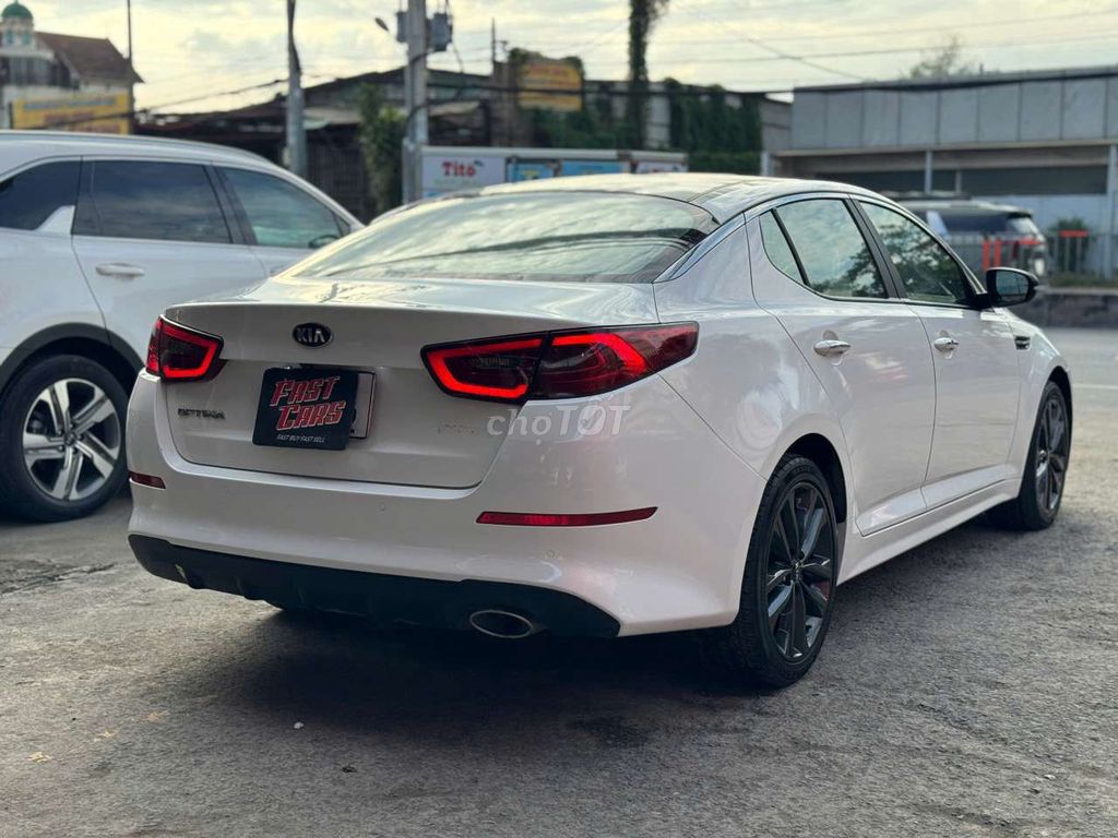 Kia Optima 2014 2.0L, số tự động,màu trắng. Mua bán Ô tô tại Quận Bình Tân Tp Hồ Chí Minh được đăng bởi Son Do hình 3