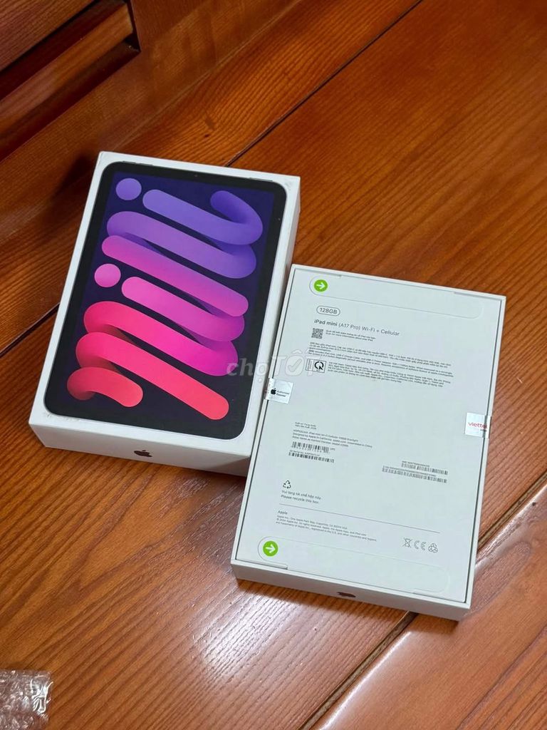 Apple iPad mini 7 128GB 5G Mới. Mua bán Máy tính bảng tại Quận 10 Tp Hồ Chí Minh được đăng bởi Hội Đồ Điện Tử hình 1