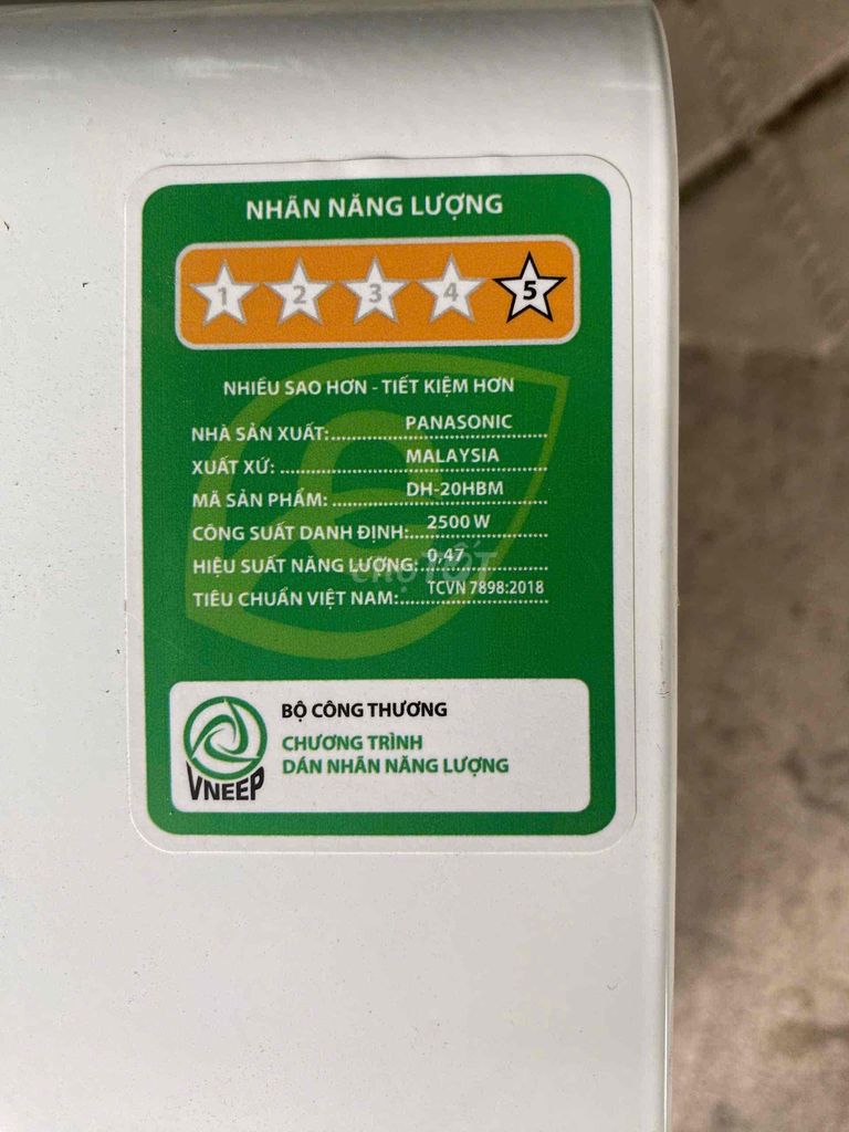 Thanh lý máy nước nóng gián tiếp 20 lít