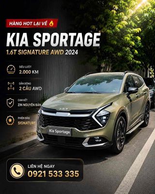 Kia Sportage 1.6T Signature 2024 2000 km