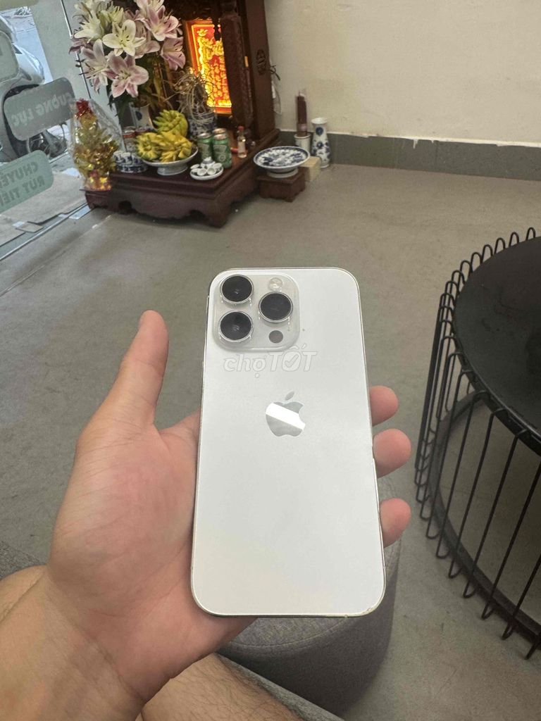 iPhone 14 Pro 256GB Trắng nguyên zin. Mua bán Điện thoại tại Quận Đống Đa Hà Nội được đăng bởi Cường Nguyễn hình 1