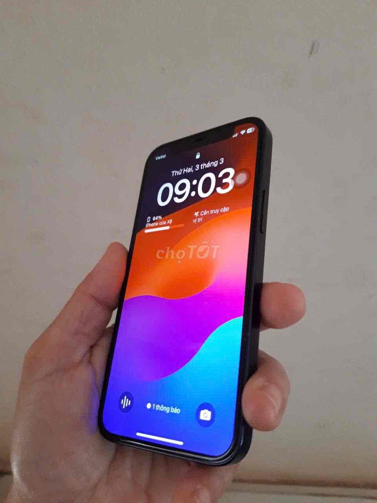 Apple iPhone 12 mini 128GB Đen. Mua bán Điện thoại tại Quận 8 Tp Hồ Chí Minh được đăng bởi Kim hình 1