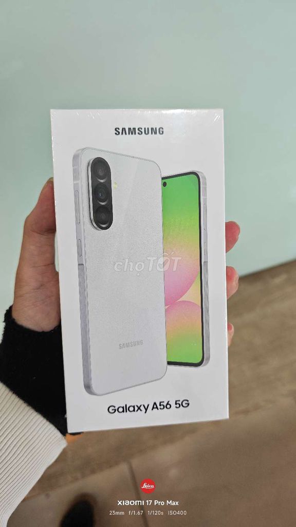 [Mới 100% Newseal] Samsung Galaxy A56 5G 128GB Xám. Mua bán Điện thoại tại Thành phố Thuận An Bình Dương được đăng bởi Lucifer hình 1