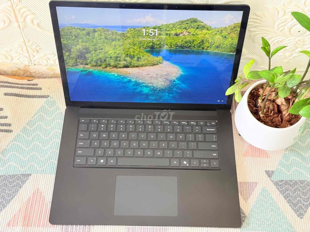 surface laptop 6 15" ultra7/16/512 new 98-99% zin. Mua bán Laptop tại Quận 3 Tp Hồ Chí Minh được đăng bởi Laptop macbook sumi hình 1