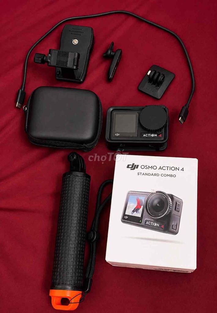DJI Osmo Action 4 Máy quay hành động Đen. Mua bán Máy ảnh, Máy quay tại Thành phố Thủ Dầu Một Bình Dương được đăng bởi Thái Thánh Thiện hình 1
