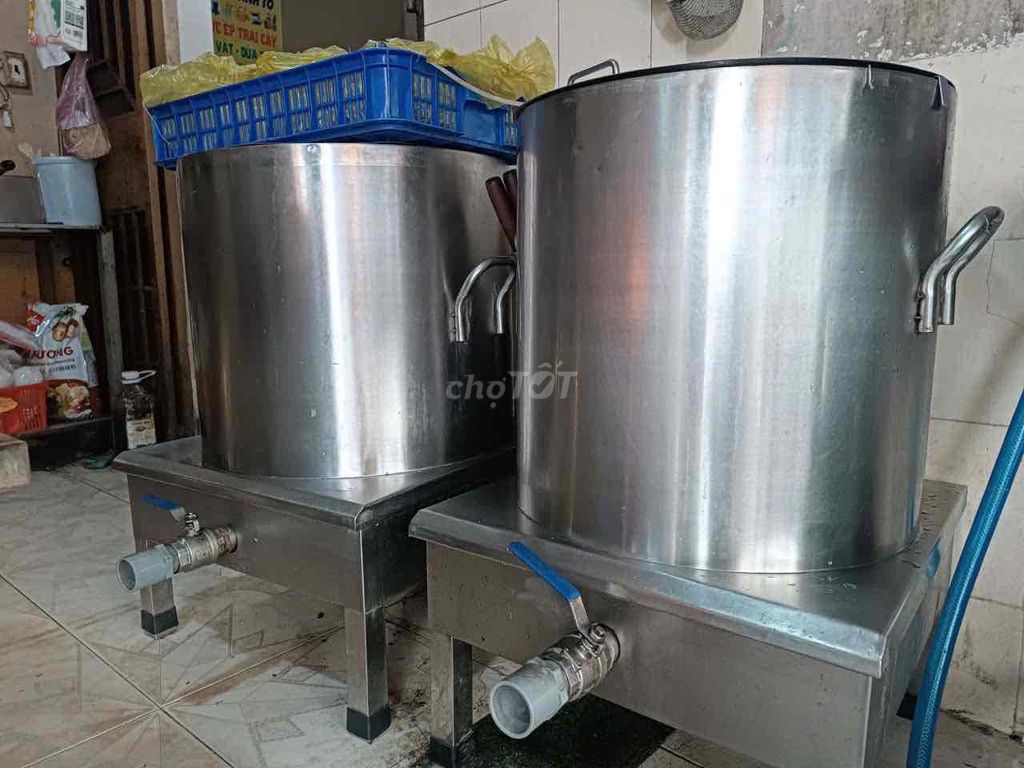 Nồi nấu nước lèo 80L Thép không gỉ. Mua bán Bếp, lò, đồ điện nhà bếp tại Huyện Củ Chi Tp Hồ Chí Minh được đăng bởi Tiểu Anh hình 1