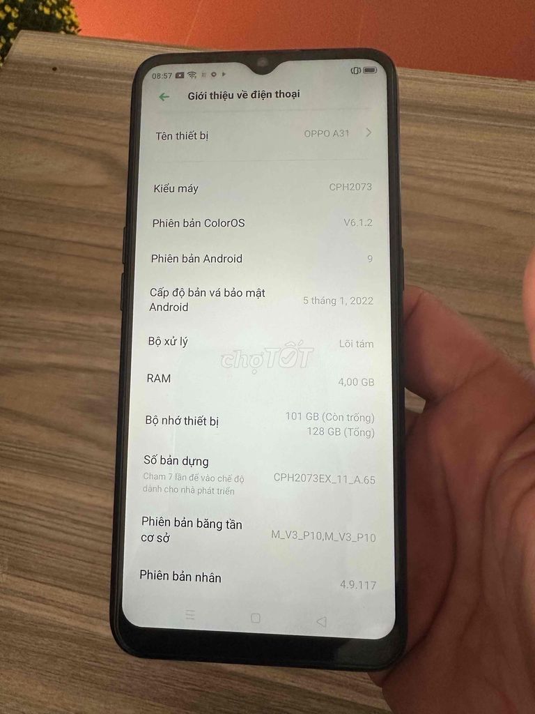 OPPO A31 128GB Đen 99%. Mua bán Điện thoại tại Huyện Hớn Quản Bình Phước được đăng bởi Bé Nhi hình 1