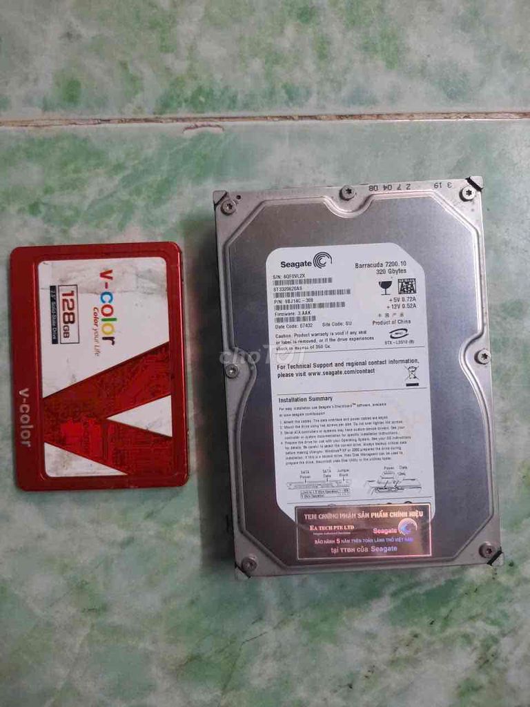 Ổ cứng SSD V-Color VSS100 Series 128GB. Mua bán Linh kiện (RAM, Card...) tại Quận 7 Tp Hồ Chí Minh được đăng bởi HT hình 1