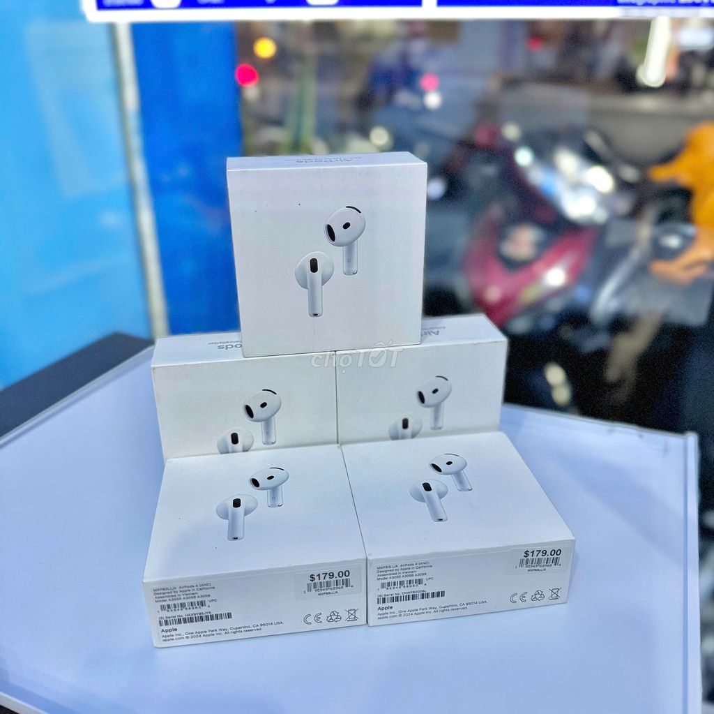 Tai nghe Apple AirPods4 chống ồn chủ động New Seal