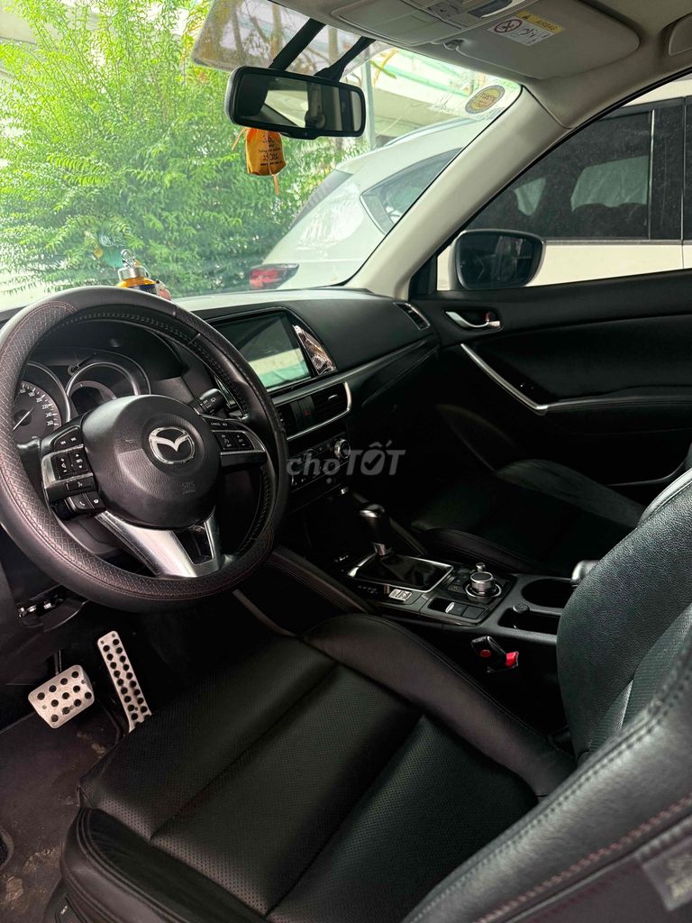Mazda CX5 2.5L 2016 белая 110 000 км