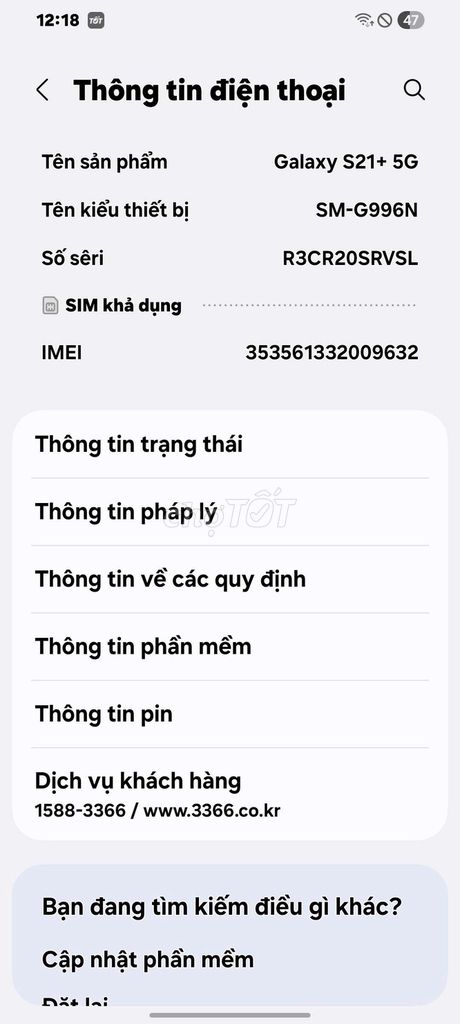 Samsung Galaxy S21 plus 5G 256GB Hồng. Mua bán Điện thoại tại Quận Hà Đông Hà Nội được đăng bởi Nguyễn Nam hình 1