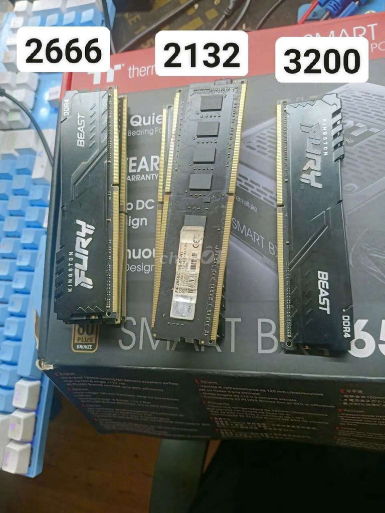 RAM Kingston Fury 8GB DDR4 2666MHz Mới. Mua bán Linh kiện (RAM, Card...) tại Thị xã Tân Uyên Bình Dương được đăng bởi BÁN LINH KIỆN BẾN CÁT hình 1