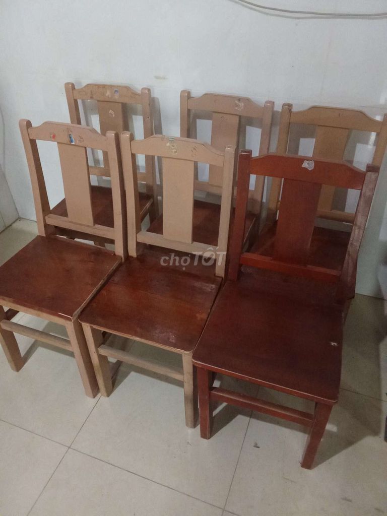 Ghế học sinh Gỗ Đã sử dụng. Mua bán Bàn ghế tại Thành phố Bến Tre Bến Tre được đăng bởi Mr Sơn  hình 1
