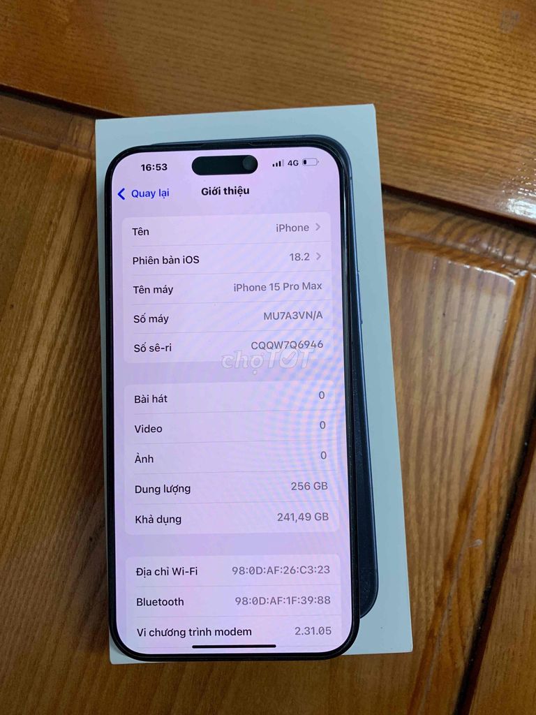 Bán iphone 15 promax cho ai cần. Mua bán Điện thoại tại Huyện Tam Đảo Vĩnh Phúc được đăng bởi Bảo Quân hình 1