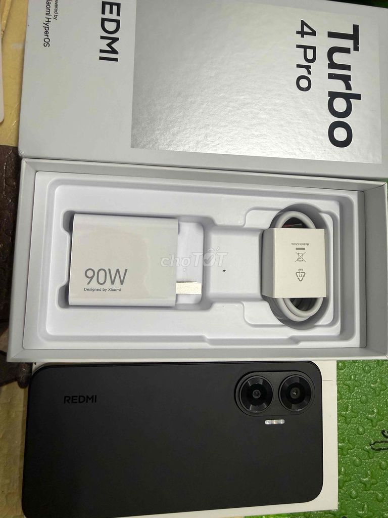 Xiaomi Redmi Turbo 4 Pro 16GB/256GB Đen. Mua bán Điện thoại tại Thành phố Bến Tre Bến Tre được đăng bởi Lê Trường hình 1