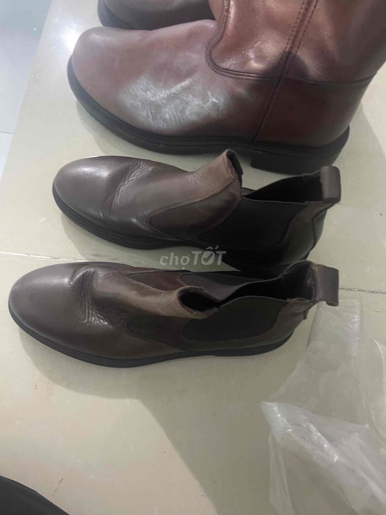 Giày bốt nam da màu Nâu đế chống trơn trượt. Mua bán Giày dép tại Thành phố Vũng Tàu Bà Rịa - Vũng Tàu được đăng bởi Quân hình 1