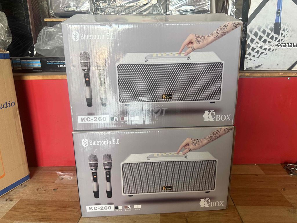 Loa karaoke di động Kcbox KC-260 mới 100%. Mua bán Tivi, Âm thanh tại Thành phố Thuận An Bình Dương được đăng bởi Trần Đức Khánh hình 1