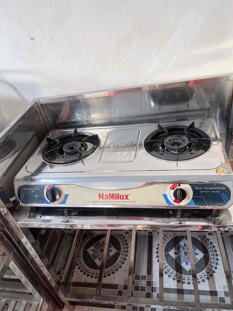 Bếp ga Namilux NA-682DSM Kim loại Bạc. Mua bán Bếp, lò, đồ điện nhà bếp tại Thành phố Biên Hòa Đồng Nai được đăng bởi Nguyễn Trường Sơn hình 1