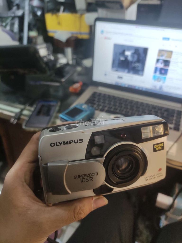 Xác máy ảnh Olympus cực đẹp k màn