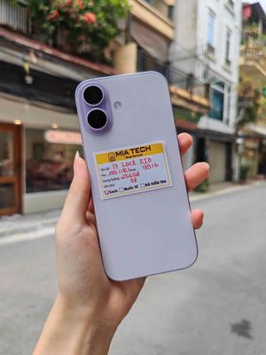 Apple iPhone 17 Lock 256GB Tím 2 SIM vật lý