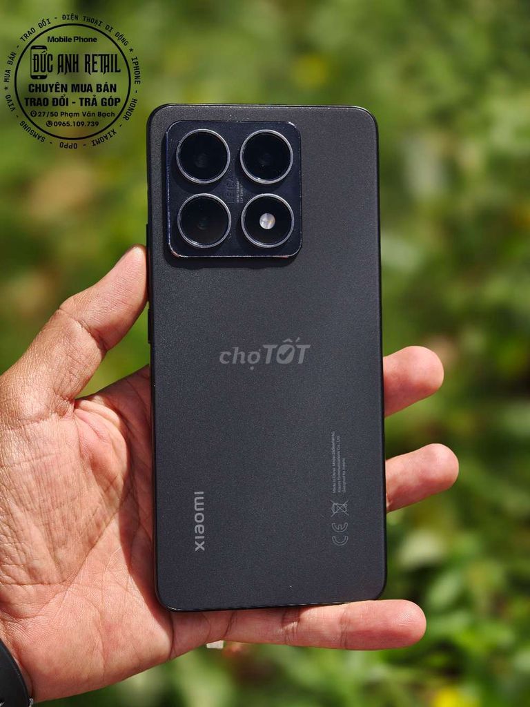 Xiaomi Mi 14T 5G 512GB Đen Đã sử dụng. Mua bán Điện thoại tại Thành phố Buôn Ma Thuột Đắk Lắk được đăng bởi Đức Anh Retail hình 1