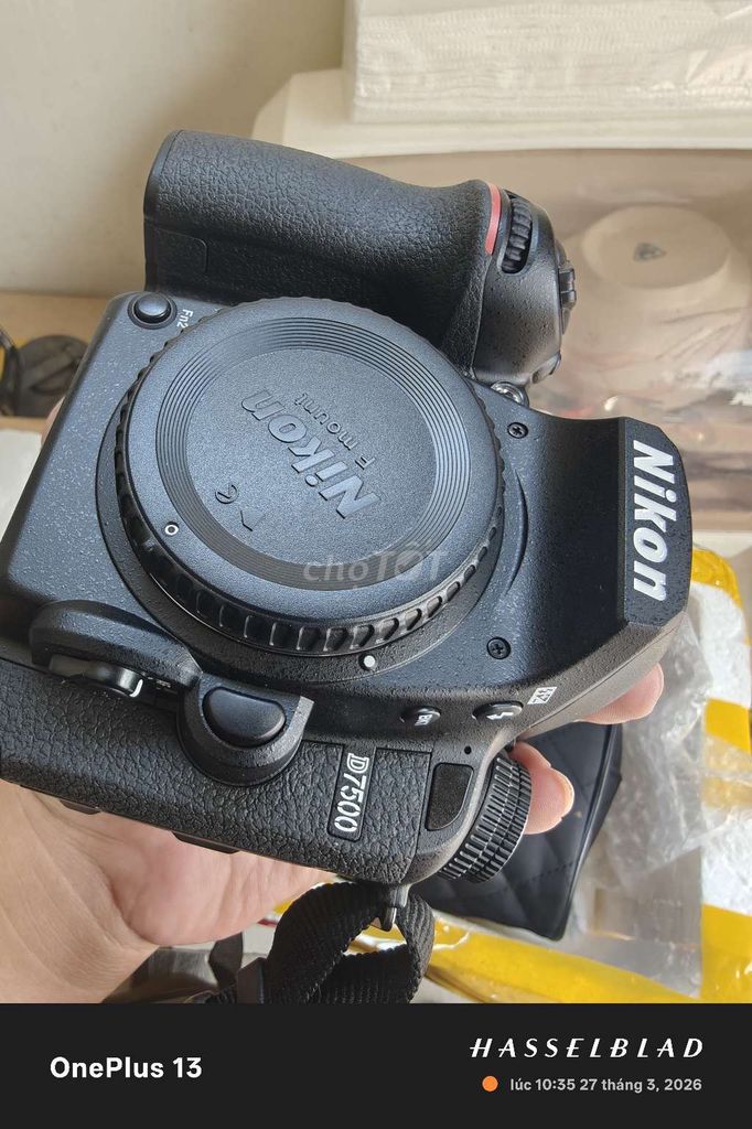 Máy ảnh Nikon D7500 Like New mới chỉ vài chục shot. Mua bán Máy ảnh, Máy quay tại Thành phố Thủ Đức Tp Hồ Chí Minh được đăng bởi Shy hình 1