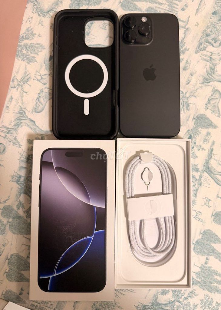 iPhone 16 Pro Max 256 đẹp 99% (chưa sữa). Mua bán Điện thoại tại Quận 3 Tp Hồ Chí Minh được đăng bởi Anh Ba hình 1