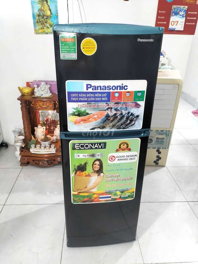 Tủ lạnh Panasonic 138Lít ko đóng tuyết . Mua bán Tủ lạnh tại Quận 12 Tp Hồ Chí Minh được đăng bởi Phương Anh  hình 1