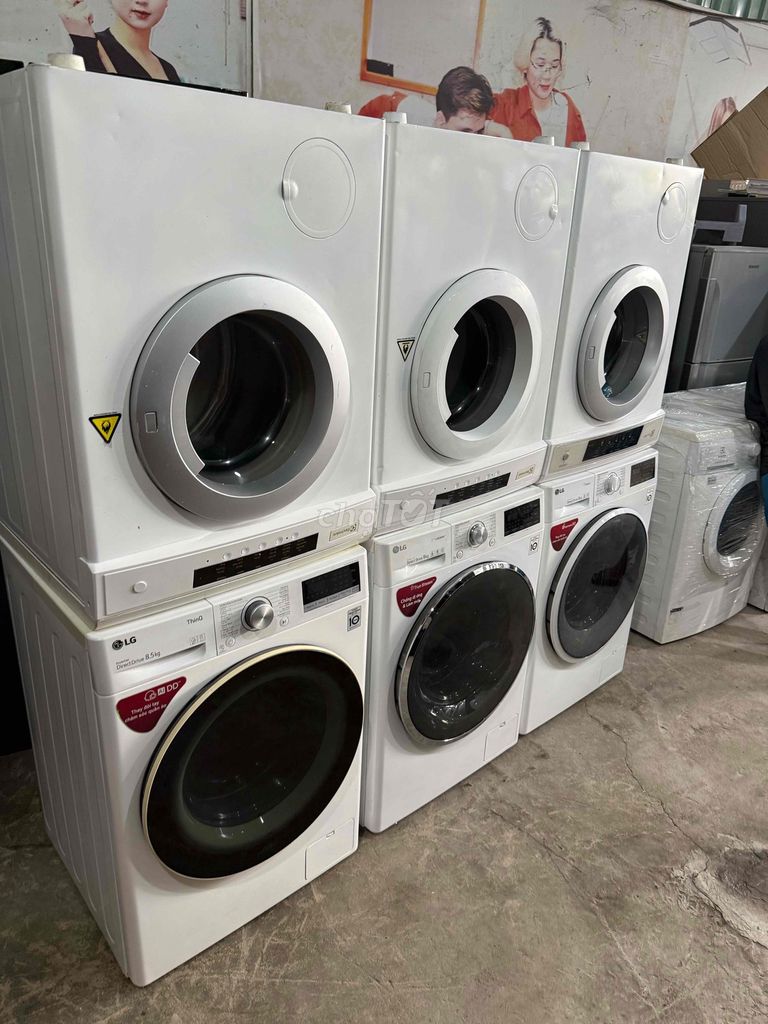 Máy giặt sấy LG 8.5kg Trắng. Mua bán Máy giặt tại Thành phố Thủ Đức Tp Hồ Chí Minh được đăng bởi Nam Huỳnh hình 1