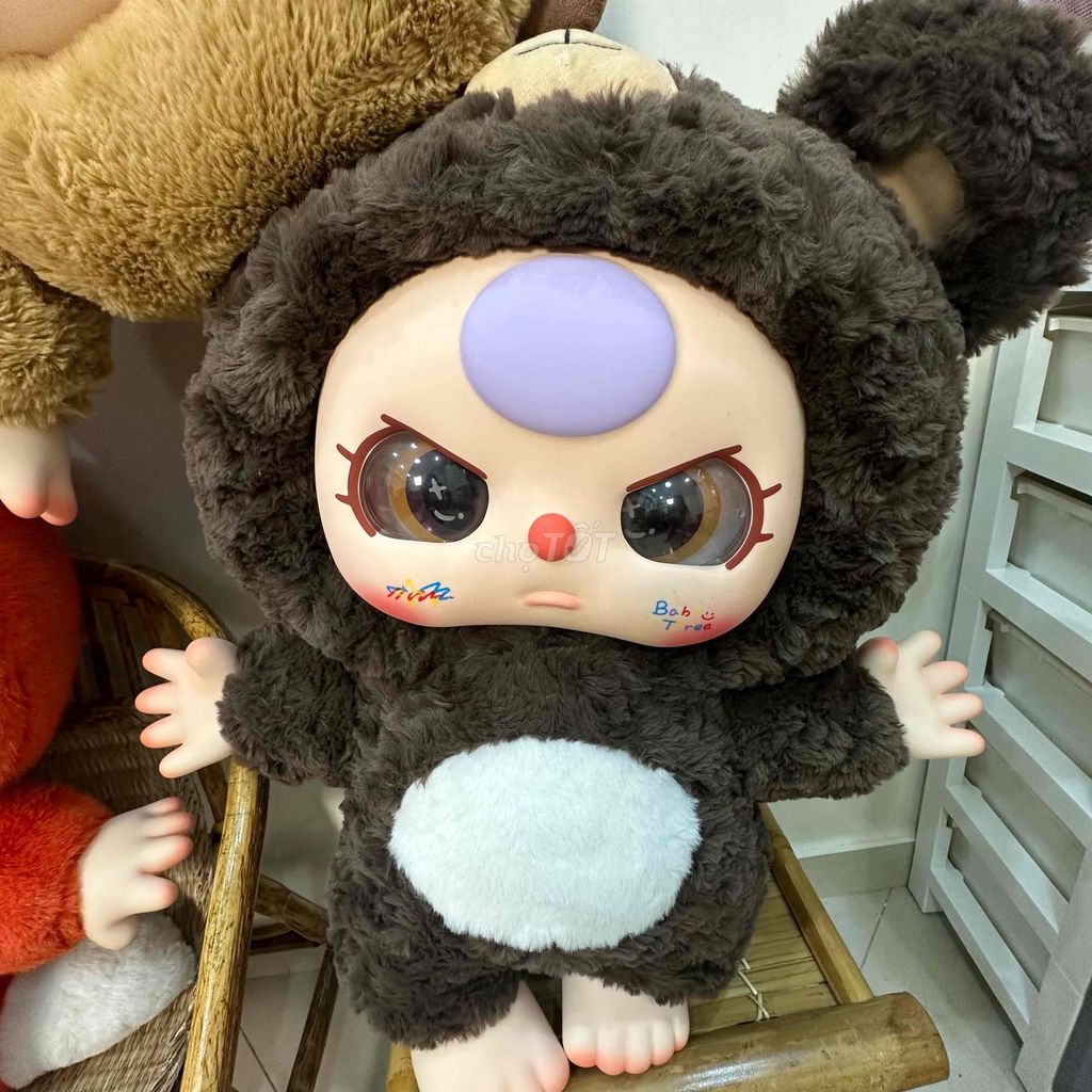 Baby three 1000% nguyên sét 2 mắt nước ,2 mắt dora