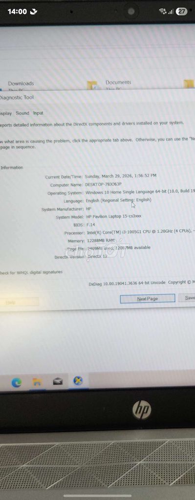 HP Pavilion 15 i3-1005G1 12GB. Mua bán Laptop tại Quận Phú Nhuận Tp Hồ Chí Minh được đăng bởi thuânn mua vừa bán hình 1