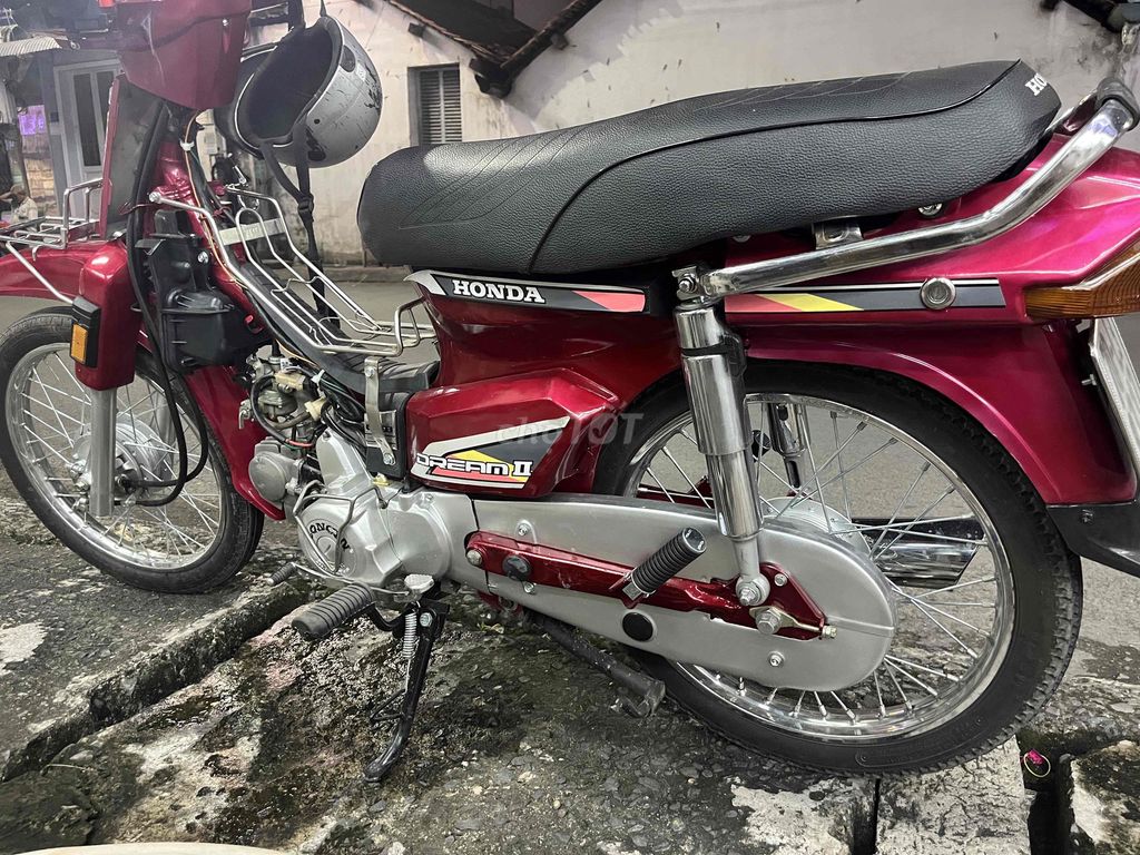Honda Dream II Đỏ. Mua bán Xe máy tại Huyện Dương Minh Châu Tây Ninh được đăng bởi Nguyễn Thành Sang hình 4