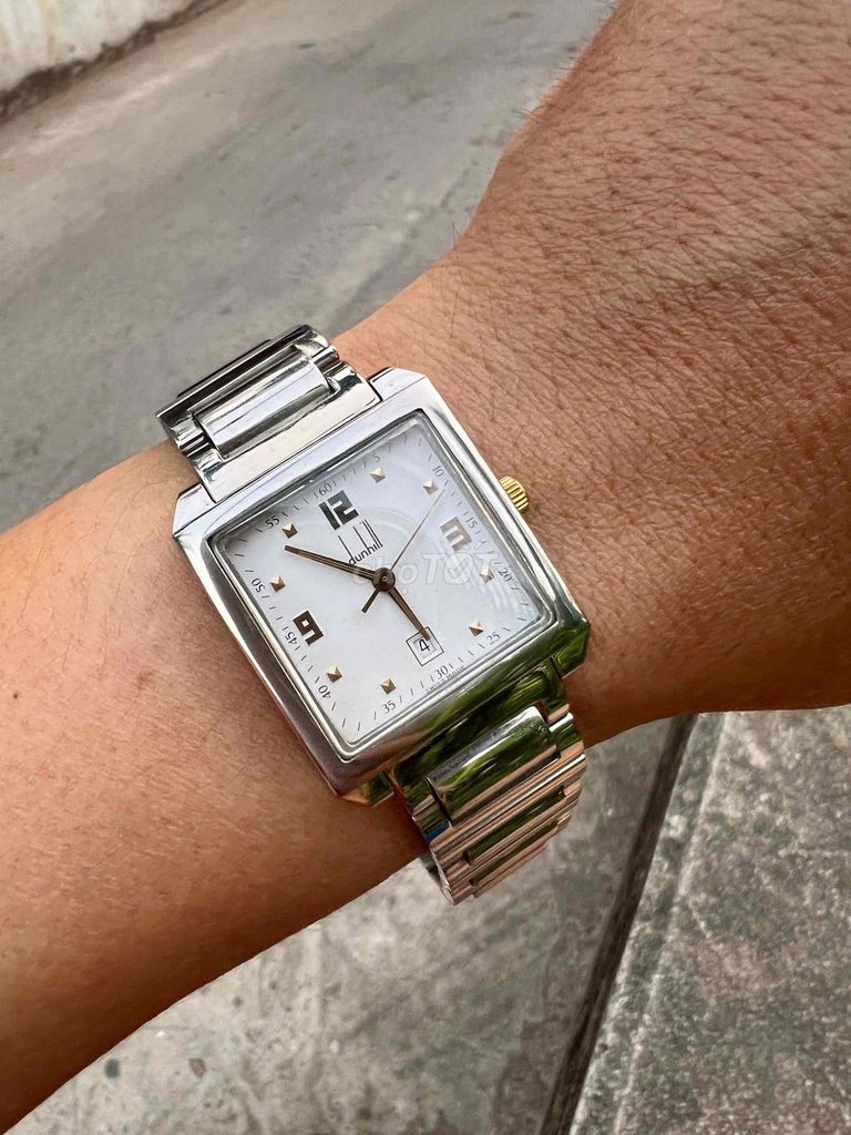 Đồng hồ Dunhill Tank Nam Thép Bạc. Mua bán Đồng hồ tại Quận Bình Thạnh Tp Hồ Chí Minh được đăng bởi Nguyễn Tuấn hình 1