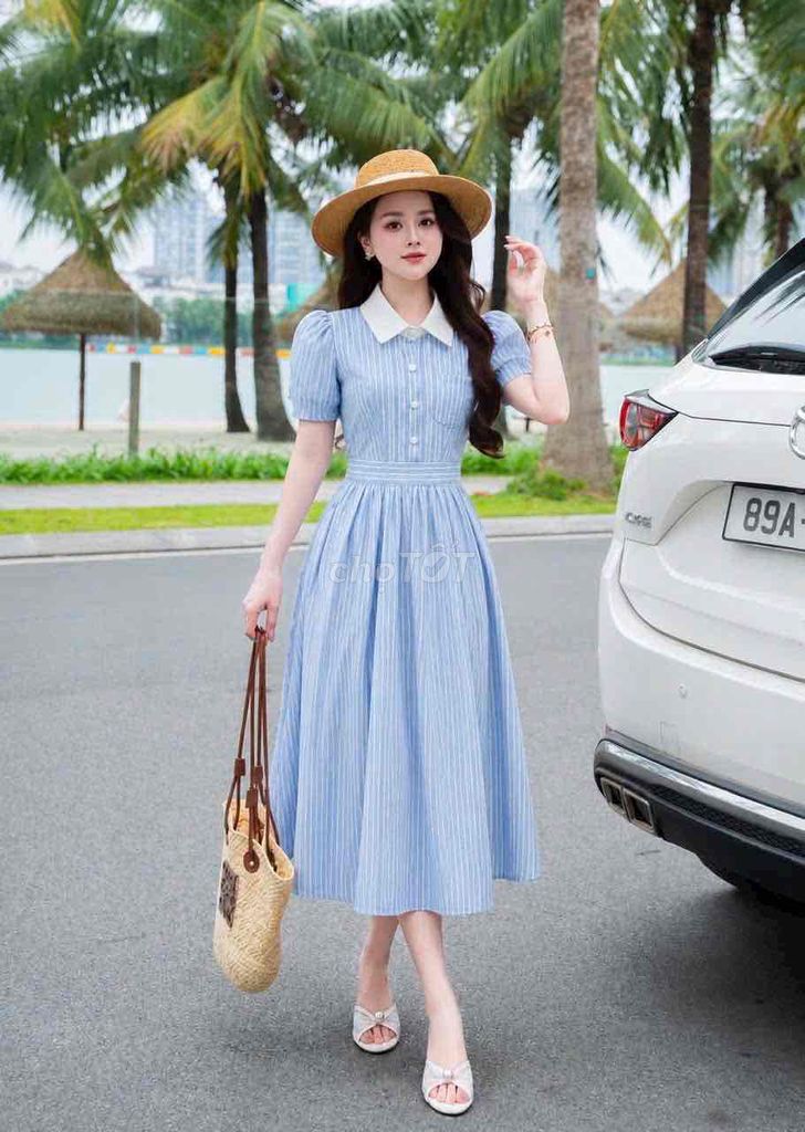 Váy Nữ M Xanh hoặc Be Mới. Mua bán Quần áo tại Quận Cầu Giấy Hà Nội được đăng bởi Nguyễn Thị Thu Hiên hình 1