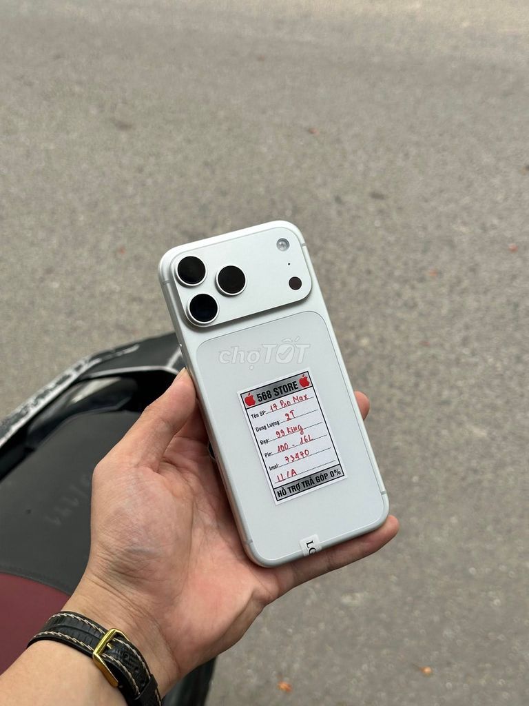 Apple iPhone 17 Pro Max 2TB Bạc Like new. Mua bán Điện thoại tại Quận Ba Đình Hà Nội được đăng bởi Hội Đồ Điện Tử hình 1