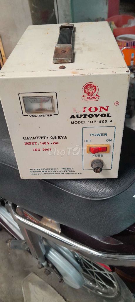 Ổn áp lion 0.5 kva sử dụng tốt