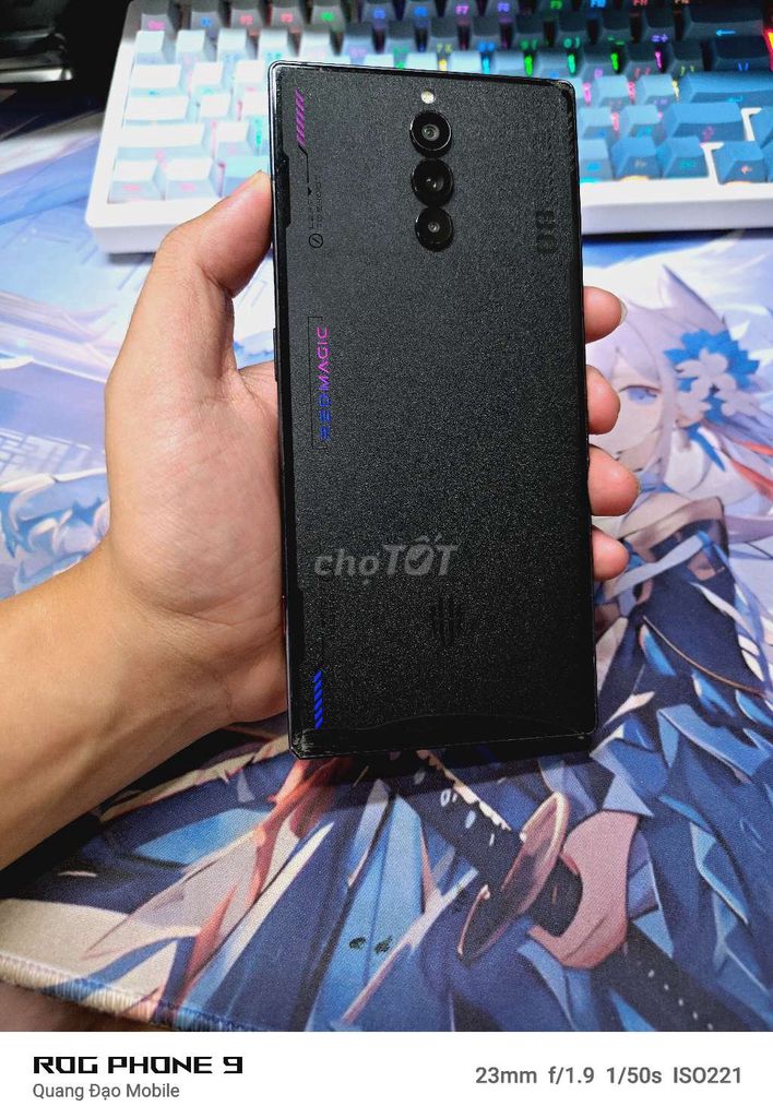 Redmagic 8Pro 8-256 xấu, giá 5m5 cho ae chiến game. Mua bán Điện thoại tại Quận Hà Đông Hà Nội được đăng bởi Đạo Nguyễn hình 1