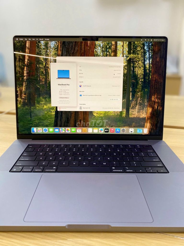 Macbook Pro 16inch 2021 M1 Pro Ram 16Gb & Ram 32Gb. Mua bán Laptop tại Quận 10 Tp Hồ Chí Minh được đăng bởi Lapvn hình 1
