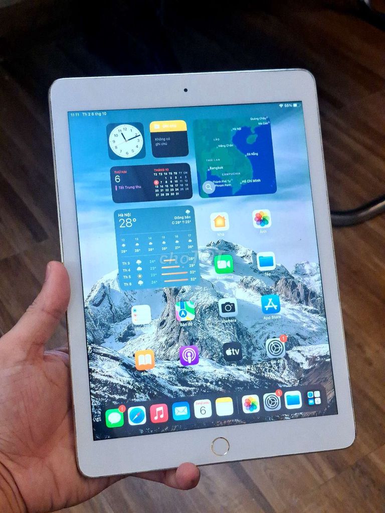 iPad Gen 5 màn 10in chạy mượt mọi app cho bé học. Mua bán Máy tính bảng tại Quận Hải Châu Đà Nẵng được đăng bởi Lộc Roy hình 1