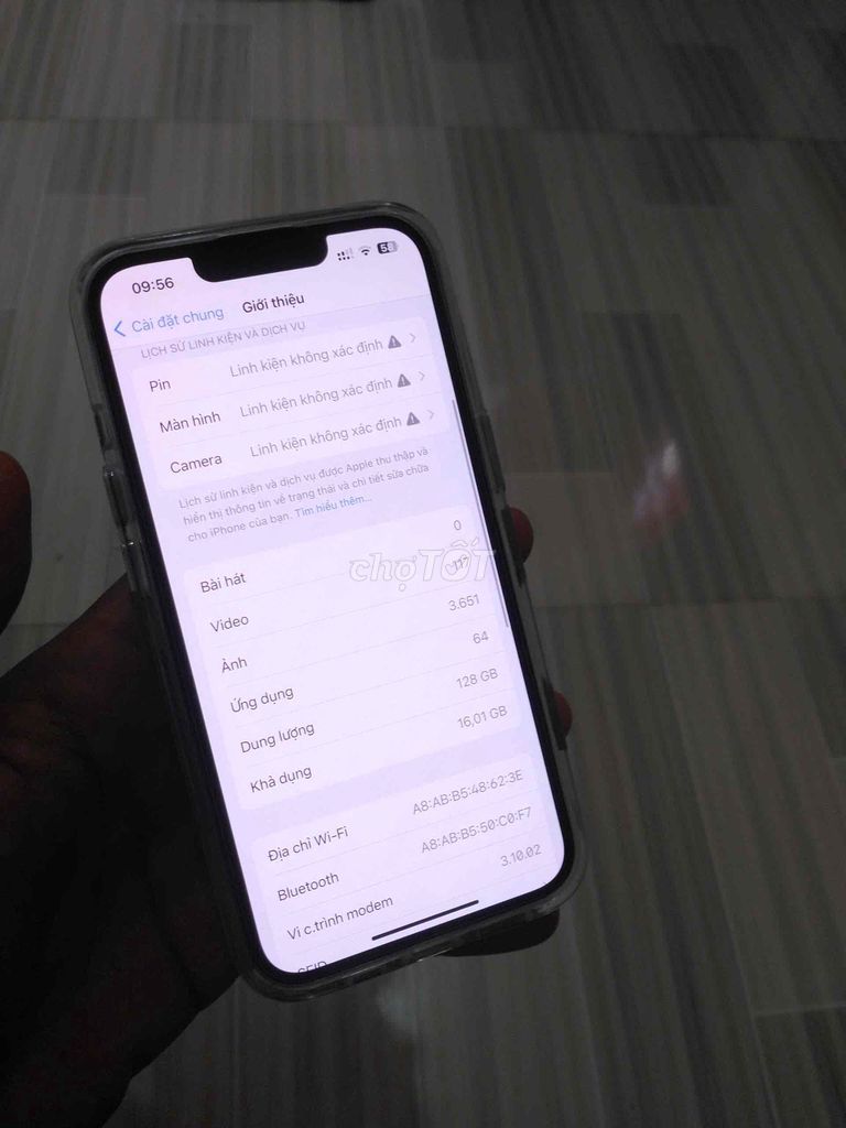 ip 13 128gb xanh full chức năng