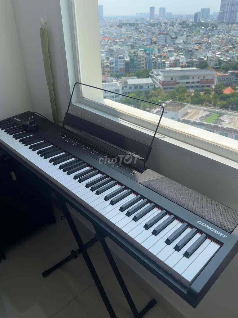 Đàn piano điện Alesis Concert + giá đỡ mới, ít sử