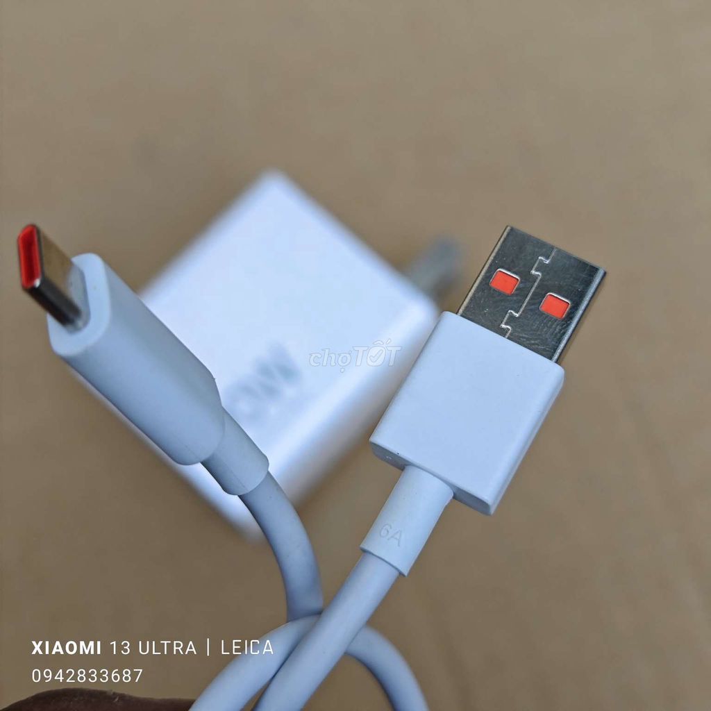 Bộ Sạc Zin Xiaomi 90w Theo Máy Mới