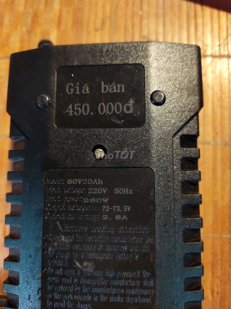 Thanh lý sạc xe máy điện 60V dùng cho xe 5 bình. Mua bán Phụ tùng xe tại Huyện Thanh Trì Hà Nội được đăng bởi ĐOÀN DỰ hình 2