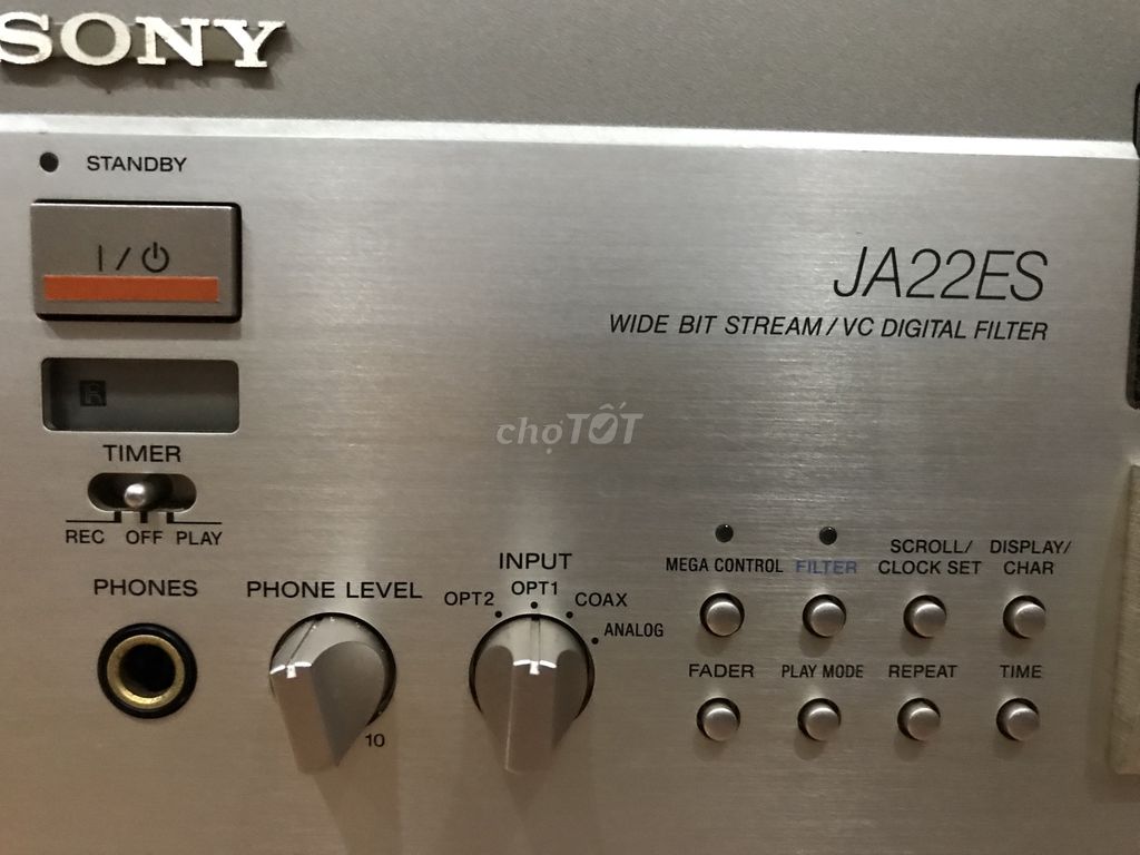 Sony MD JA22ES 100V chạy tốt mọi chức năng. BĐG .